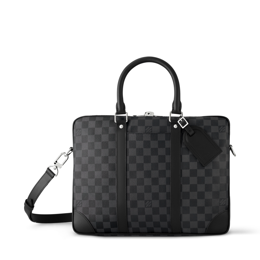 Porte-Documents Voyage PM Damier Graphite Canvas - The Latest